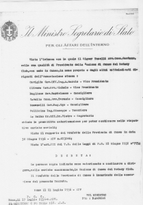 I ROTARIANI CUNEESI (1925-1938)  “SORVEGLIATI” DAL REGIME FASCISTA