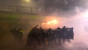 Ieri a Milano il corteo degli anti italiani
