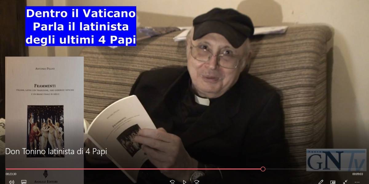 Tv, Interviste di Qualità: parla per la prima volta il latinista di quattro papi